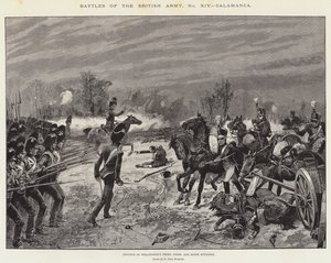 Battles of the British Army, Salamanca, Advance of Wellington